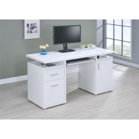 Coaster Furniture 800108 Tracy 2-drawer Computer Desk White